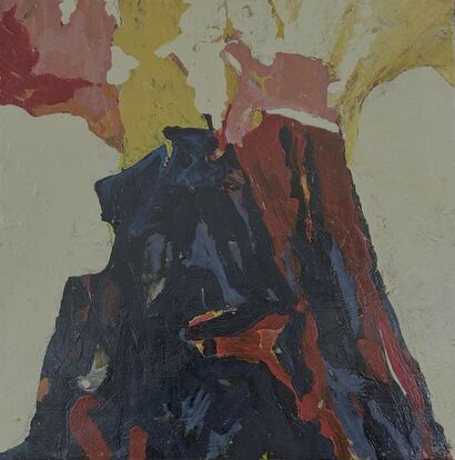 Vulcano  (rosso) - a Paint Artowrk by Giuliano Franco